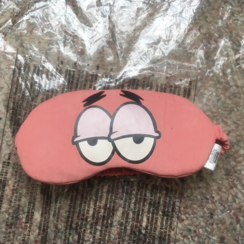 Sponge bob Patrick eye mask